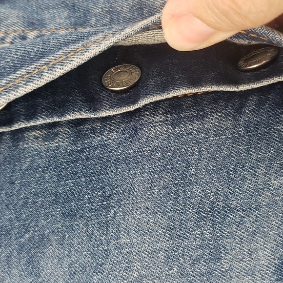 Levi's Wedgie Fit Button Fly Skinny Jeans - Picture 6 of 10